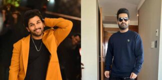 NTR Jr visits Allu Arjun on 'Pushpa 2' set in Hyderabad