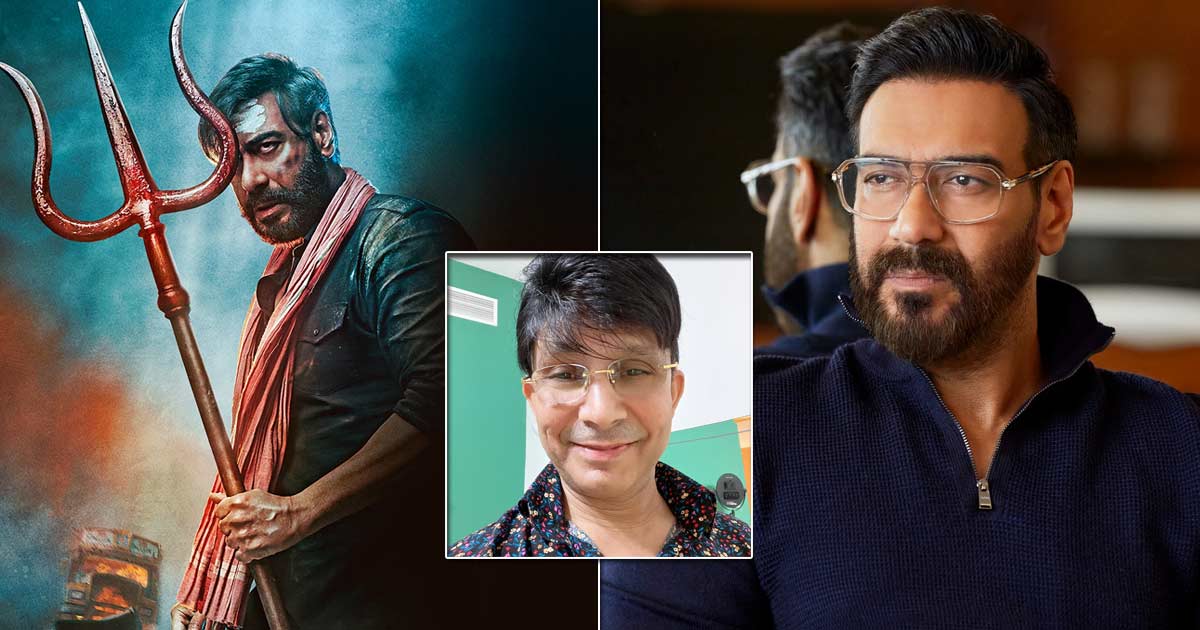 Ajay Devgn Has Gone In Depression & Has Switched Off His Phone After Bholaa's Failure? KRK Accuses Him, "Bollywood People Know He's Jealous..."