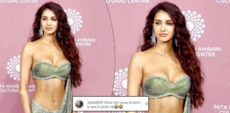 Disha Patani Boasts Her Voluminous Cl*vage In A Sultry Saree, Flaunts Her Toned Mid-Riff, Indian Fans Object Her Revealing Choice!