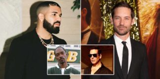 Drake & Spider-Man Actor Tobey Maguire’s Friendship Named ‘The Most Random Celebrity’ Crossover By Netizens With One Saying “Snoop Dog & Akshay Kumar Will…” Drake & Spider-Man Actor Tobey Maguire’s Friendship Named ‘The Most Random Celebrity’ Crossover By Netizens With One Saying “Snoop Dog & Akshay Kumar Will..." - Deets Inside