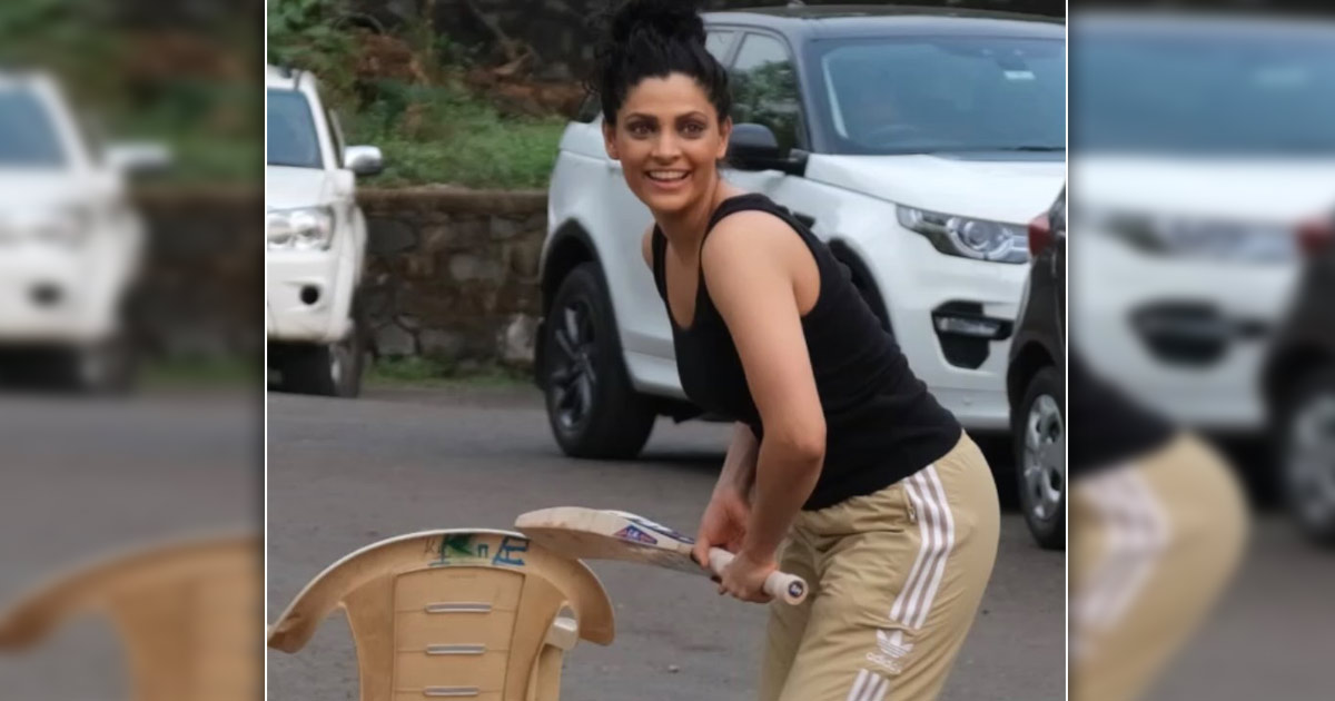 'Ghoomer' actress Saiyami Kher learnt to play cricket 'seeing Sachin on TV'