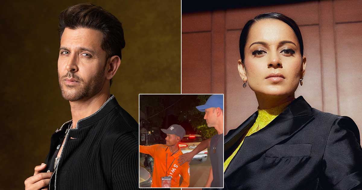 Hrithik Roshan Brutally Slammed As His Bodyguard Pushes Swiggy Boy Who Tries To Click A Selfie, Netizens Call It "Disgusting Behaviour"