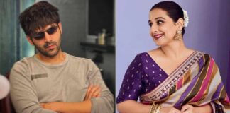 Vidya Balan’s Viral Video Of Greeting Kartik Aaryan Makes Fans Demand A Crossover Of Manjulika & Rooh Baba In Bhool Bhulaiyaa 3 Internet demands OG Monjolika and Rooh Baba union in Bhool Bhulaiyaa 3, as video of Kartik and Vidya goes viral!
