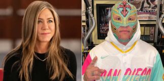 Did Jennifer Aniston Really Date WWE Superstar Rey Mysterio? Wrestler Breaks His Silence: “I Actually Let Her See Me” Jennifer Aniston Date Rey Mysterio