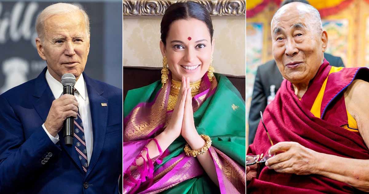 Kangana Ranaut Lands In Trouble Over Making 'Joe Biden-Dalai Lama' Joke As Some Buddhists Protest Outside Her Office; Read On