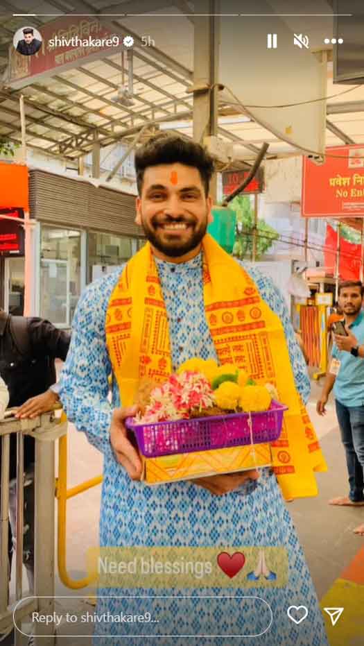 'Khatron Ke Khiladi 13' contestant Shiv Thakare kickstarts his journey with blessings from Siddhivinayak