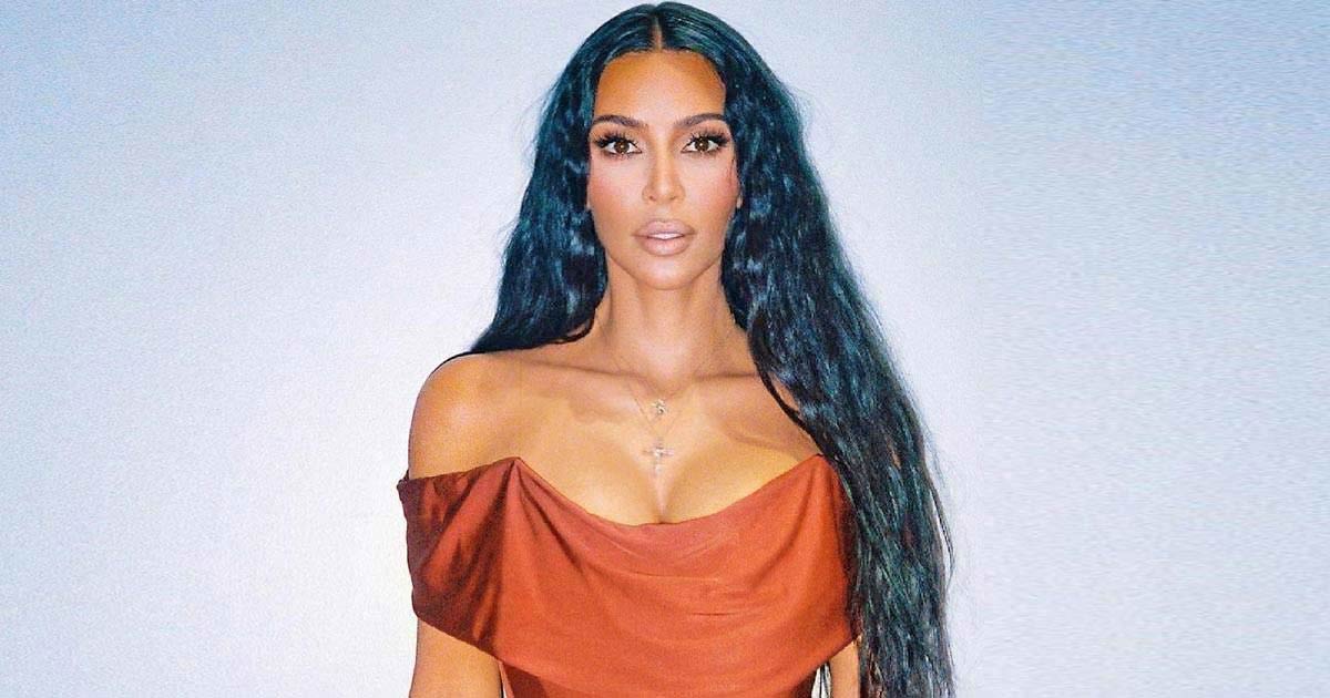 Kim Kardashian Tries Thong Bikinis As She Flaunts Stretch Marks On Her B**bs