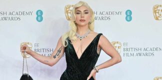 Lady Gaga Once Donned A S*xy Little Black Dress & Put Her Cle*vage On Display