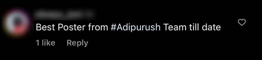 Netizens outpour their love and adulation towards Shri Bajrang Bali’s Poster from Adipurush !