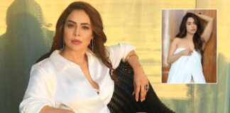 Nikita Rawal sizzles in her latest hot photoshoot in blanket while flaunting her fitness