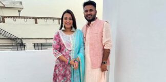 On 'pehli Eid', Swara Bhasker poses with husband Fahad Ahmad, his family