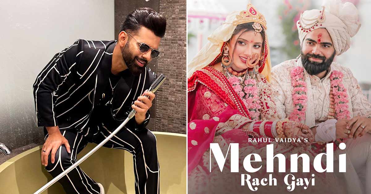 Rahul Vaidya sings 'Mehndi Rach Gayi' for Lakhneet Wedding