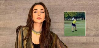 Rakul Preet Singh Aces The Golf Shot Like A Pro At The Golf Course, Take Notes! Rakul Preet Singh strikes a perfect shot at the golf course; check out!
