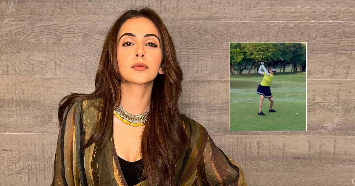 Rakul Preet Singh strikes a perfect shot at the golf course; check out!
