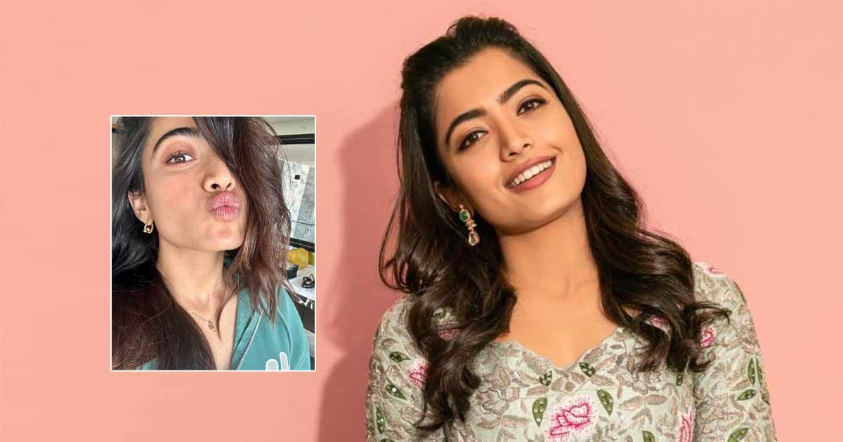 Rashmika Mandanna Blows A Cute 'Kissie' To Her Fans Through Her Latest Instagram Upload