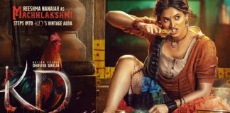 Reeshma Nanaiah will portray Queen Macchlakshmi in 'KD - The Devil'