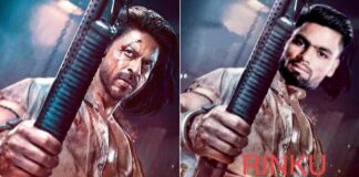 Rinku Singh says 'love you' to SRK after he posts edited 'Pathaan' poster