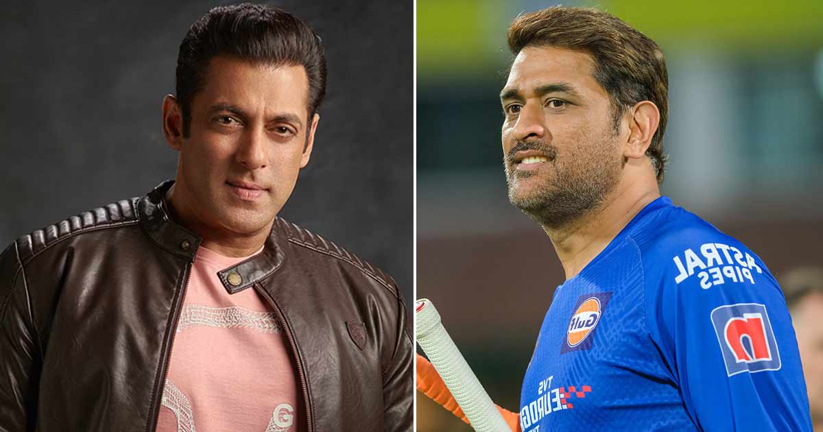 Salman Khan says his favourite player is MS Dhoni!