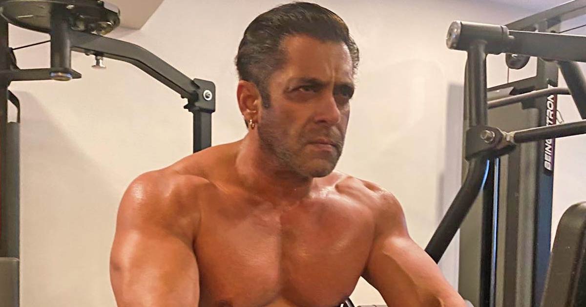 Salman Khan Flaunts His Ripped Physique With A Quote Promoting Kisi Ka Bhai Kisi Ki Jaan: "Gym & Dining Table..."