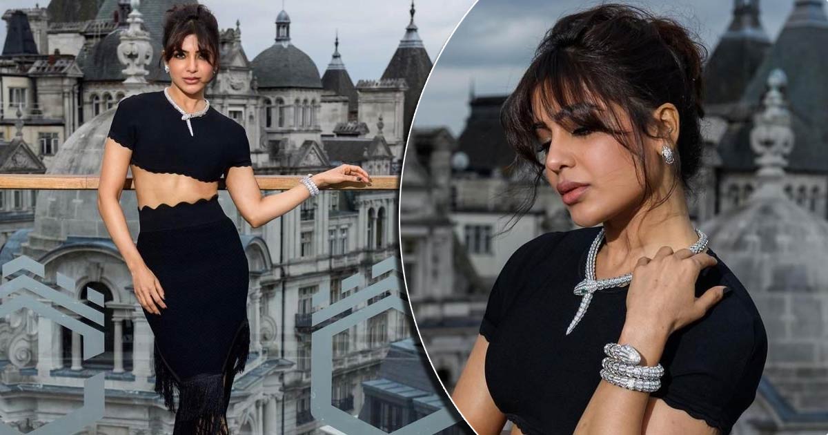 Samantha Ruth Prabhu spies-it up at the London Premier of Citadel; looks absolutely stylish and chic!