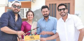 Sargun Mehta starts shooting for Jatt Nuu Chudail Takri