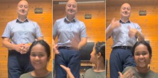 Satish Kaushik's daughter dances with Anupam, says 'Papa was a better dancer'