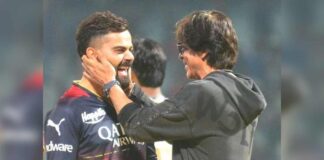 Shah Rukh Khan Showing Love With His Hands On Virat Kohli’s Cheeks After KKR vs RCB Match Is Breaking The Internet, Netizens React “Two Kings In One Frame” Shah Rukh Khan Congratulating Viral Kohli After The Match, Fans Say "Two Kings In One Frame"