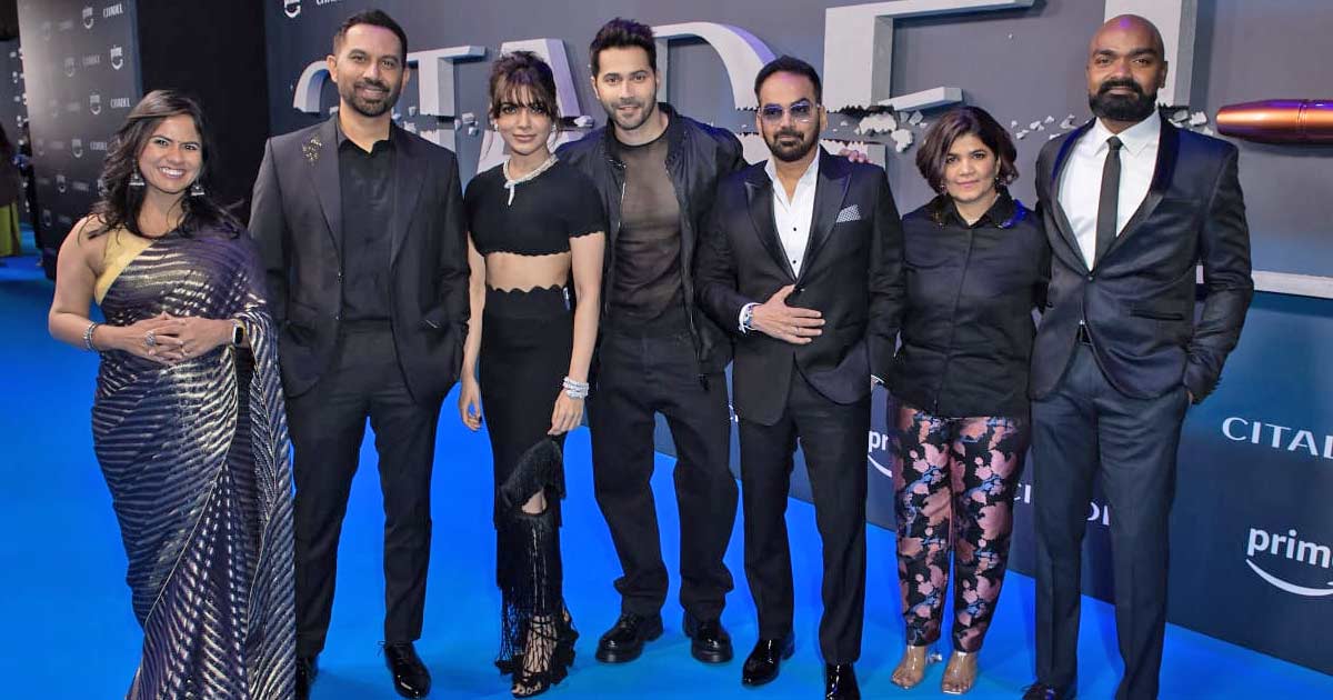Spies from across the globe come together in London for the premiere of Citadel, the groundbreaking series, from Amazon Studios and the Russo Brothers’ AGBO