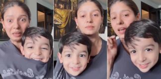 Sunidi Chauhan sings an adult song with her 5-year-old son, slammed by netizens