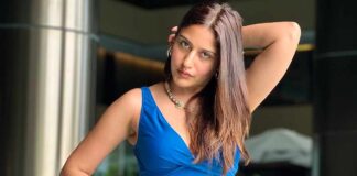 Surbhi Chandna Strips Down To A Black Monokini Performing A S*xy Walk On The Beach; Fans Want To Complain About Her To Nakuul Mehta, Here’s Why! Surbhi Chandna switches into her sultry self in a black monokini on her beach vacation.