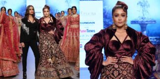 Tina Datta walks Pune Times Fashion Week as show stopper for Eunoia by Ayushi Agarwal