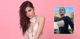 Uorfi Javed Make The Internet Lose Their Minds In A Realistic B**b Painted Dress, Netizens Trolls Saying “Love The Bluff” Uorfi Javed Shows Off Her ‘B**bs’ In A Realistic Painted Dress, Netizens Mercilessly Troll Saying “Her Real Sizes Is Way Smaller”