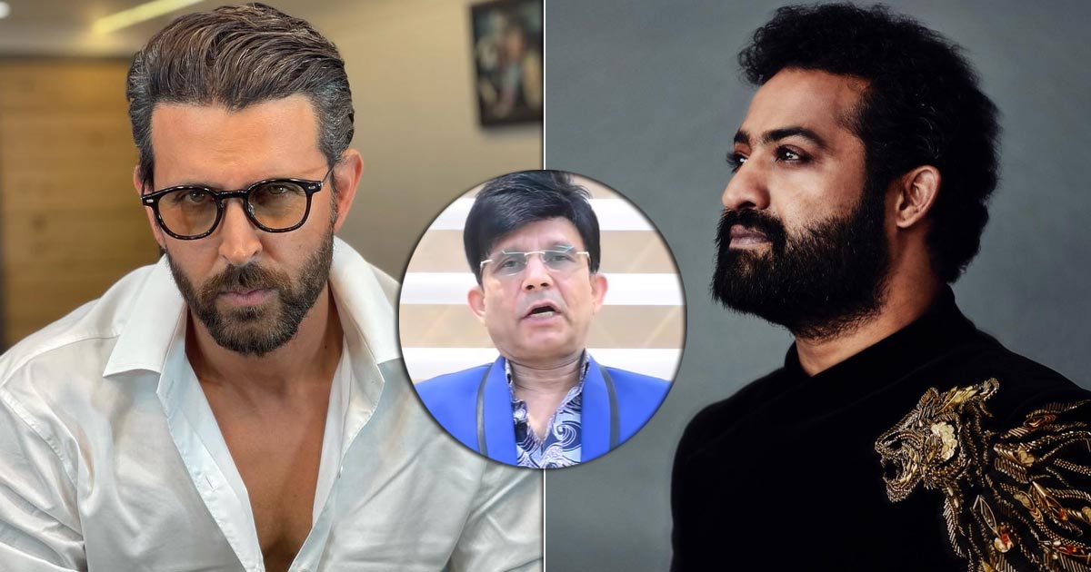 War 2 Facing Issues Because Both Hrithik Roshan & NTR Jr Demanding 100% Equal Roles? KRK Suggests So!