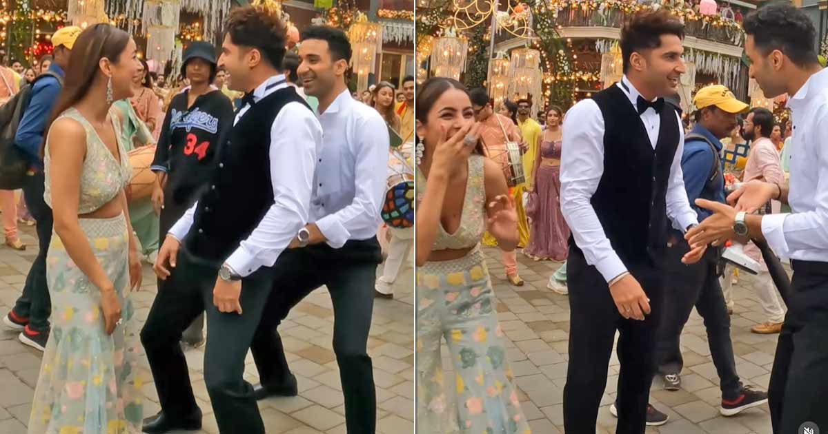 Watch the fun banter of Shehnaaz Gill and Jassie Gill with Raghav Juyal while shooting the 'Billi Billi' song from Kisi Ka Bhai Kisi Ki Jaan