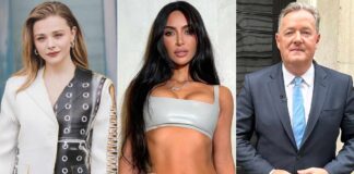 When Kim Kardashian Gave A Befitting Reply To Chloë Grace Moretz & Piers Morgan For Trolling Her Over N*de Selfie: "Never Offer To Buy Married Woman Clothes..."