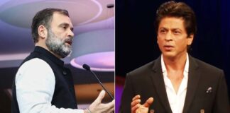 Shah Rukh Khan Once Said, “Let’s Not Take Money Under The Table…” Responding To Rahul Gandhi Who Asked For An Advice For Politicians When Rahul Gandhi Asked For A Piece Of Advice For Politicians From Shah Rukh Khan