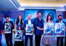 Actor Adam Saini Sneha Ullal & Singer Kumar Sanu unveiled "Scar" movie poster Directed by Manish Vatssalya
