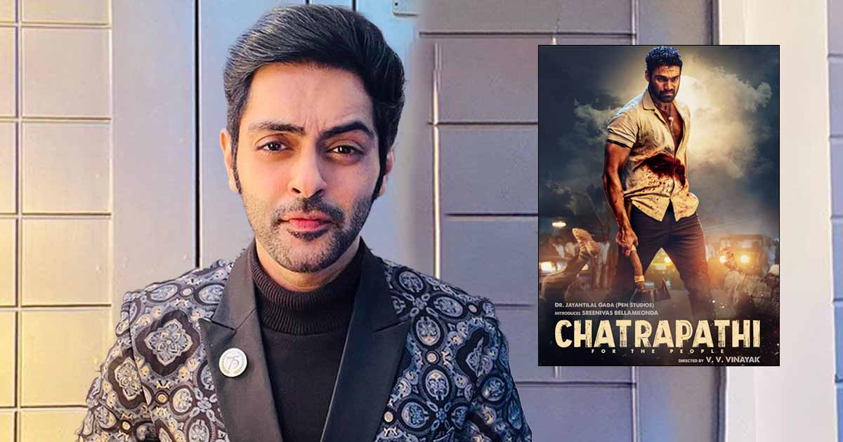 "I was excited and of course under some pressure at the same time," said, Karan Singh Chhabra on his experience of shooting for 'Chatrapathi'