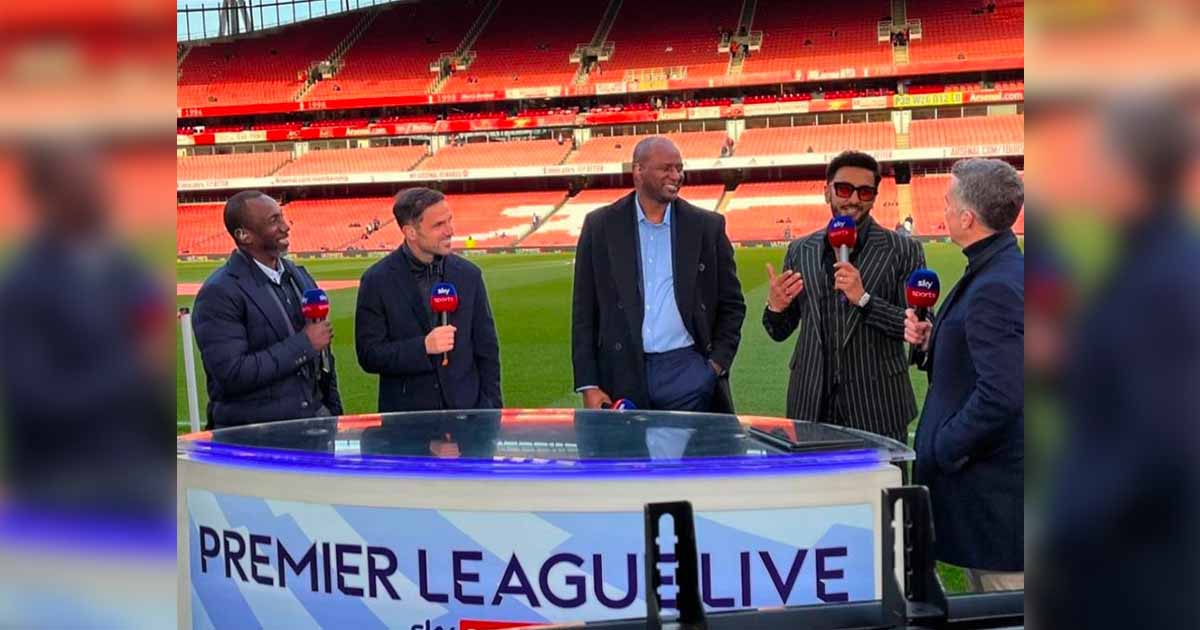 Superstar Ranveer Singh takes the internet by storm in a heart to heart with Arsenal legends Cesc Fabregas and Patrick Vieira