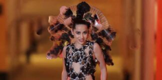 After Priyanka Chopra's collaboration with Amit Aggarwal, Uorfi Javed slays in his finest and newly arrived metamorphosis couture