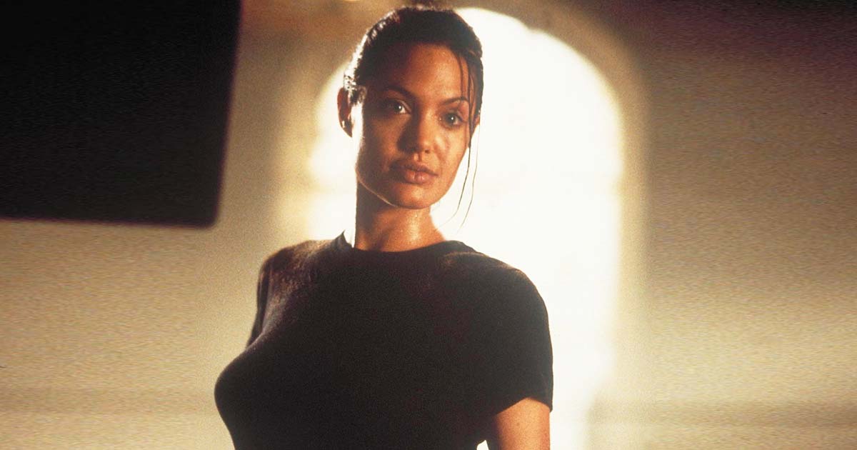 Angeline Jolie Had To Wear Padded Bra For Tomb Raider Character