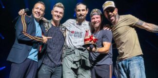 Backstreet Boys land in Mumbai, paparazzi does a repeat of NMACC
