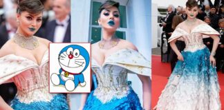 Cannes Film Festival 2023: Urvashi Rautela’s Blue Lipstick At Harrison Ford Indiana Jones In Saiid Kobeisy Gown Draws Massive Attention & Love