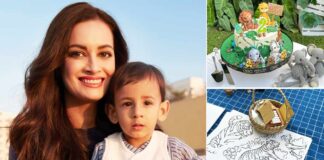 Dia Mirza goes green to celebrate son Avyaan's second birthday