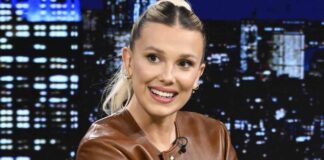 Did Millie Bobby Brown Flaunt Bare A*s In A Peach-Toned S*xy Bodysuit Flaunting Her Curvaceous Figure? Check Out
