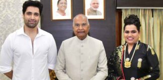 EX-Indian President Sri.Ram Nath Kovind appreciates Adivi Sesh for making and acting in Major