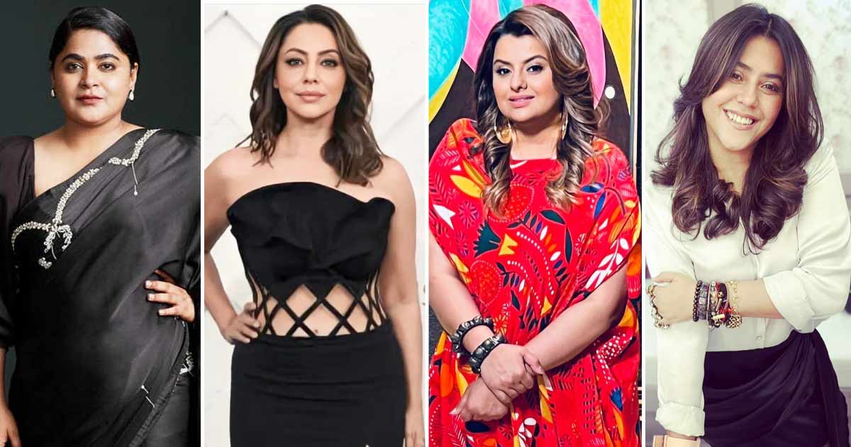 Gauri Khan, Deepshikha Deshmukh, Ektaa R Kapoor and Ashwini Iyer Tiwari prove that women can be the decision makers on movie sets and simultaneously manage their kids at home too!