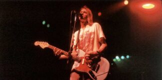 Guitar smashed by Nirvana frontman Cobain sells for nearly $600,000