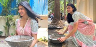 Jacqueline Fernandez takes an inspiring initiative to keep the stray animals cool this summer; Check out!