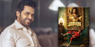 Karthi in and as 'Japan'; teaser of his 25th film out on his b'day